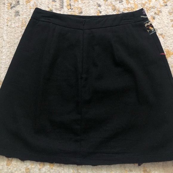 Beautiful Multicolored Embroidered Mini Skirt! - Picture 2 of 5